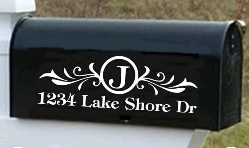 Custom Mailbox Sticker